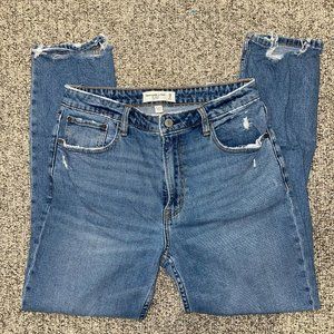 Abercrombie & Fitch Skinny High Rise Curve Love Jeans Size 6R